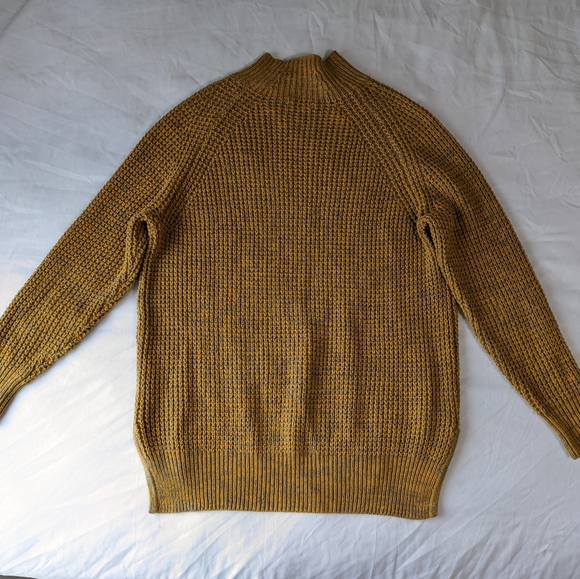 BDG Urban Outfitters Mustard yellow Knit Sweater Loose Fit - Picture 7 of 10